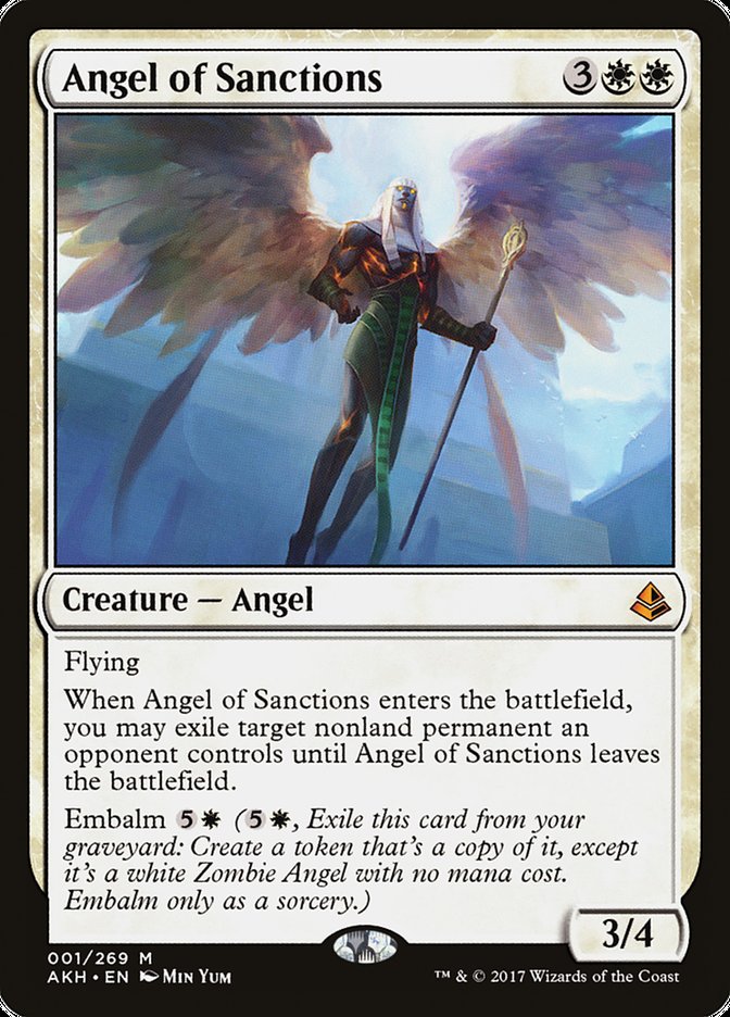 Angel of Sanctions [Amonkhet] | Empire Gaming NC