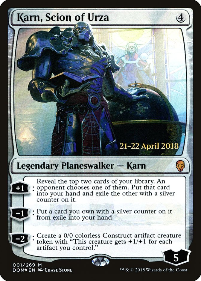 Karn, Scion of Urza [Dominaria Promos] | Empire Gaming NC