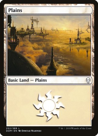 Plains (252) [Dominaria] | Empire Gaming NC