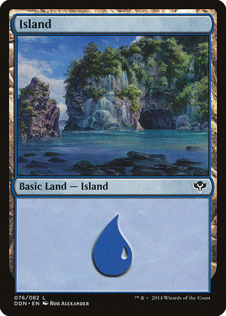 Island (76) [Duel Decks: Speed vs. Cunning] | Empire Gaming NC