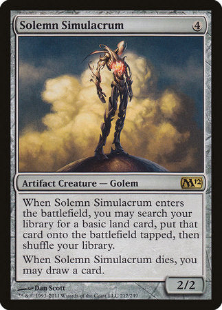 Solemn Simulacrum [Magic 2012] | Empire Gaming NC