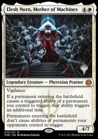 Elesh Norn, Mother of Machines (Promo Pack) [Phyrexia: All Will Be One Promos] | Empire Gaming NC