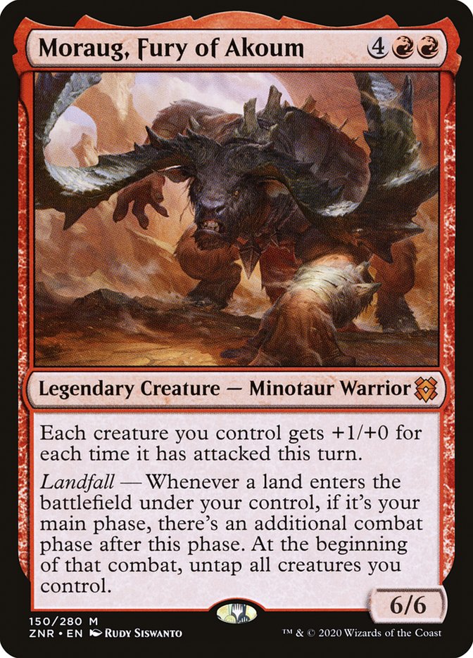 Moraug, Fury of Akoum [Zendikar Rising] | Empire Gaming NC