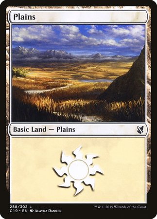 Plains (288) [Commander 2019] | Empire Gaming NC