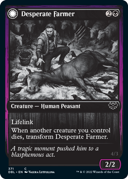 Desperate Farmer // Depraved Harvester [Innistrad: Double Feature] | Empire Gaming NC