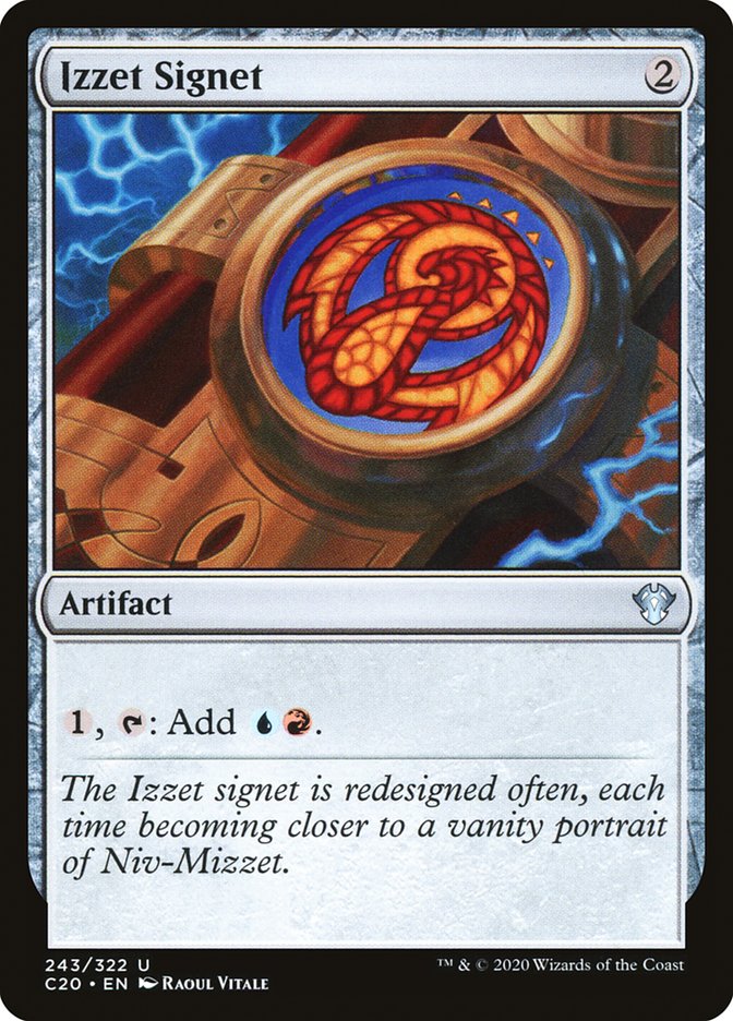 Izzet Signet [Commander 2020] | Empire Gaming NC