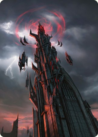 Barad-dur Art Card [The Lord of the Rings: Tales of Middle-earth Art Series] | Empire Gaming NC