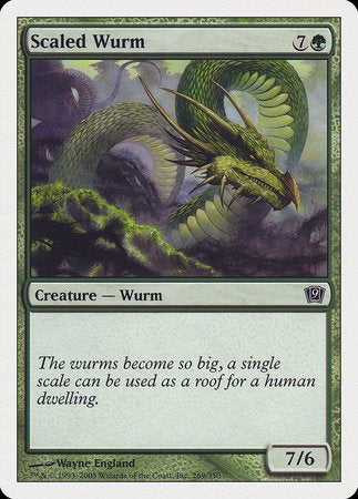 Scaled Wurm [Ninth Edition] | Empire Gaming NC