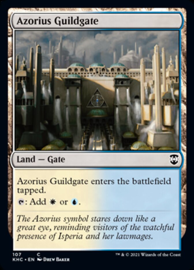 Azorius Guildgate [Kaldheim Commander] | Empire Gaming NC