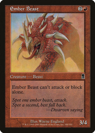 Ember Beast [Odyssey] | Empire Gaming NC