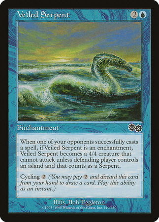 Veiled Serpent [Urza's Saga] | Empire Gaming NC