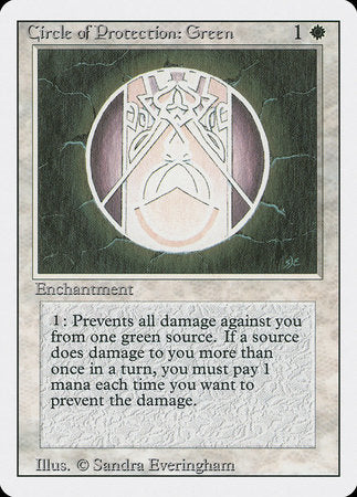 Circle of Protection: Green [Revised Edition] | Empire Gaming NC