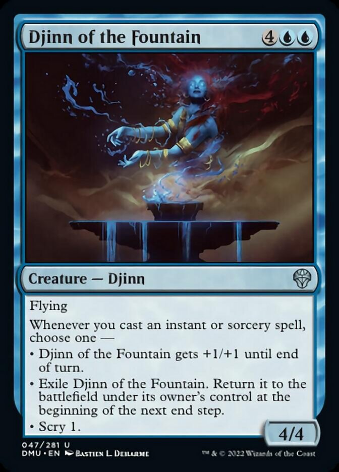 Djinn of the Fountain [Dominaria United] | Empire Gaming NC