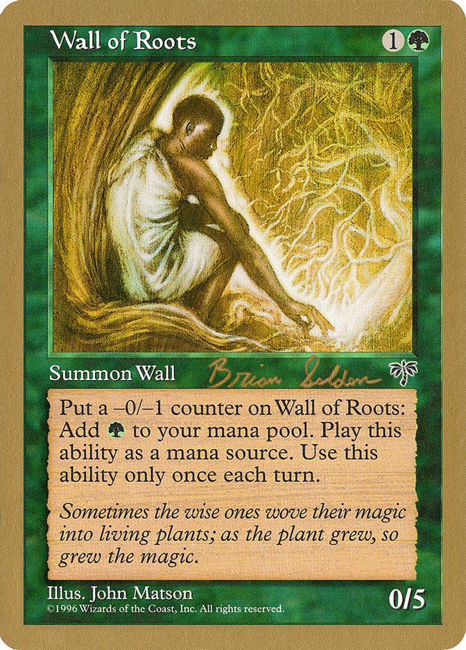 Wall of Roots (Brian Selden) [World Championship Decks 1998] | Empire Gaming NC