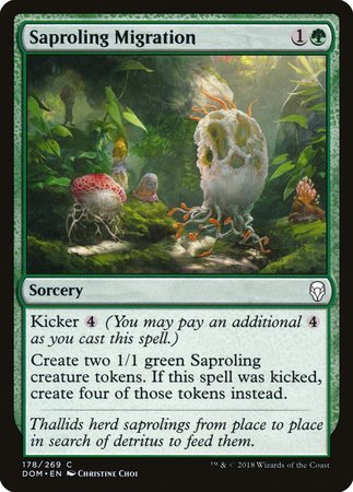 Saproling Migration [Dominaria] | Empire Gaming NC