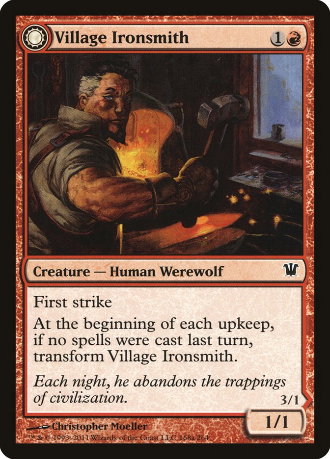 Village Ironsmith // Ironfang [Innistrad] | Empire Gaming NC