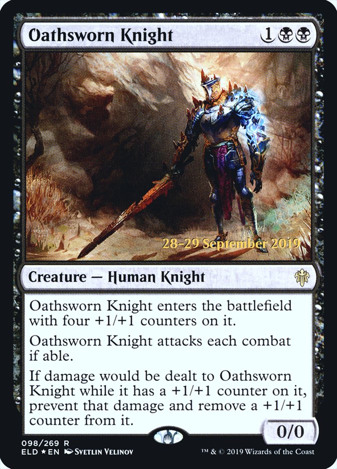 Oathsworn Knight  [Throne of Eldraine Prerelease Promos] | Empire Gaming NC