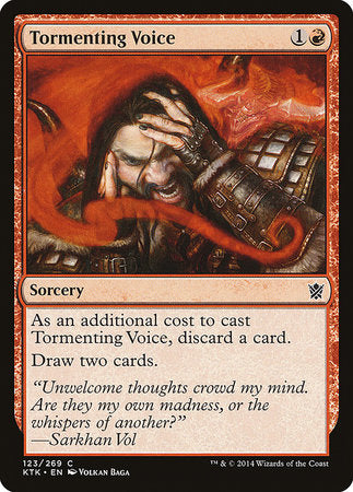 Tormenting Voice [Khans of Tarkir] | Empire Gaming NC