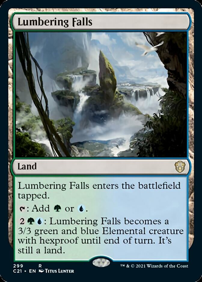 Lumbering Falls [Commander 2021] | Empire Gaming NC