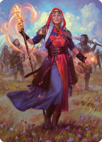 Jaya, Fiery Negotiator Art Card 1 [Dominaria United Art Series] | Empire Gaming NC