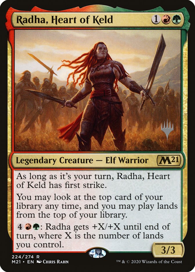 Radha, Heart of Keld (Promo Pack) [Core Set 2021 Promos] | Empire Gaming NC