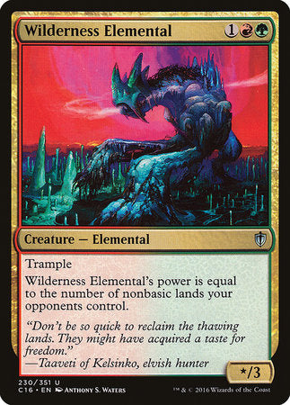 Wilderness Elemental [Commander 2016] | Empire Gaming NC