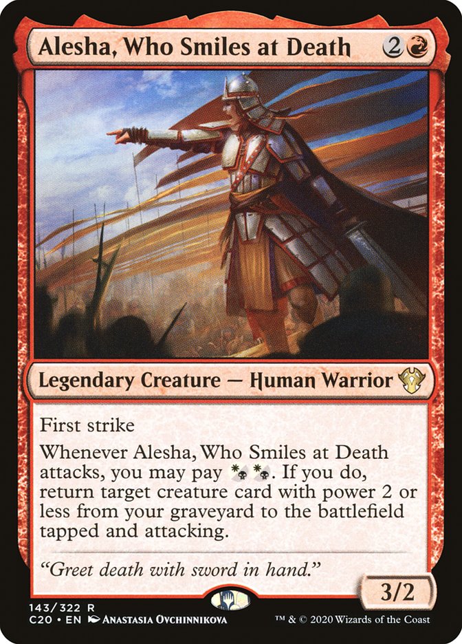 Alesha, Who Smiles at Death [Commander 2020] | Empire Gaming NC