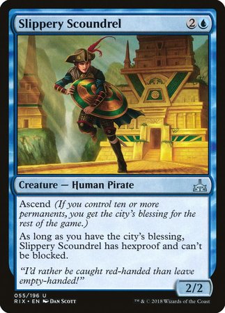 Slippery Scoundrel [Rivals of Ixalan] | Empire Gaming NC