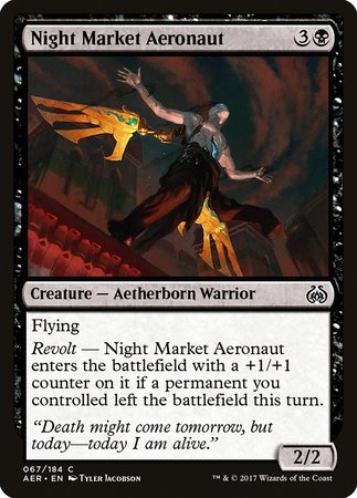 Night Market Aeronaut [Aether Revolt] | Empire Gaming NC