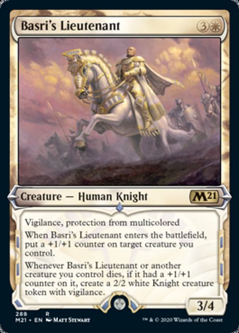 Basri's Lieutenant (Showcase) [Core Set 2021] | Empire Gaming NC