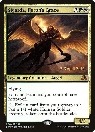 Sigarda, Heron's Grace [Shadows over Innistrad Promos] | Empire Gaming NC