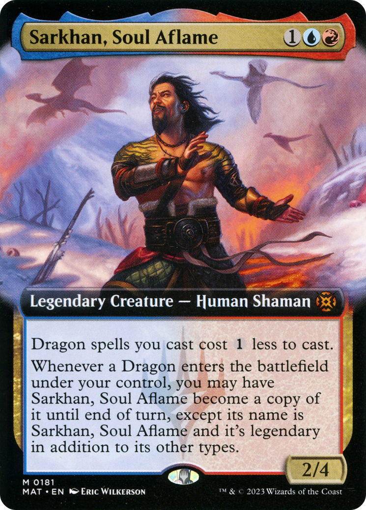 Sarkhan, Soul Aflame (Extended Art) [March of the Machine: The Aftermath] | Empire Gaming NC