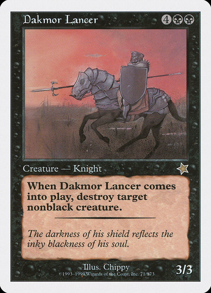 Dakmor Lancer [Starter 1999] | Empire Gaming NC