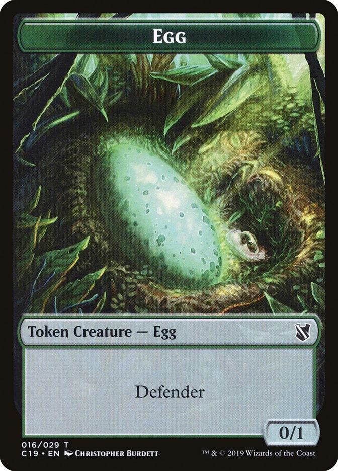 Egg [Commander 2019 Tokens] | Empire Gaming NC