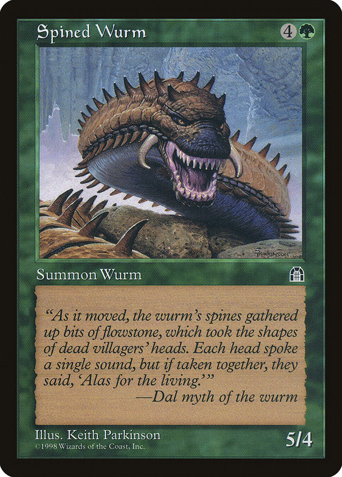 Spined Wurm [Stronghold] | Empire Gaming NC