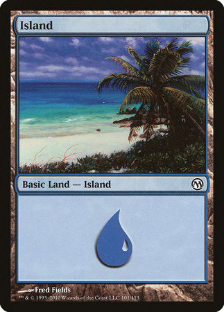 Island (101) [Duels of the Planeswalkers] | Empire Gaming NC