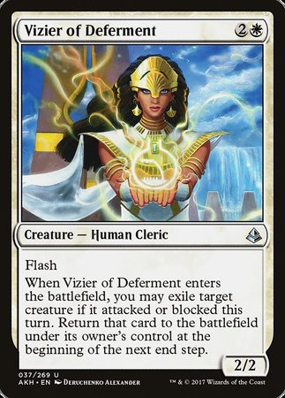 Vizier of Deferment [Amonkhet] | Empire Gaming NC