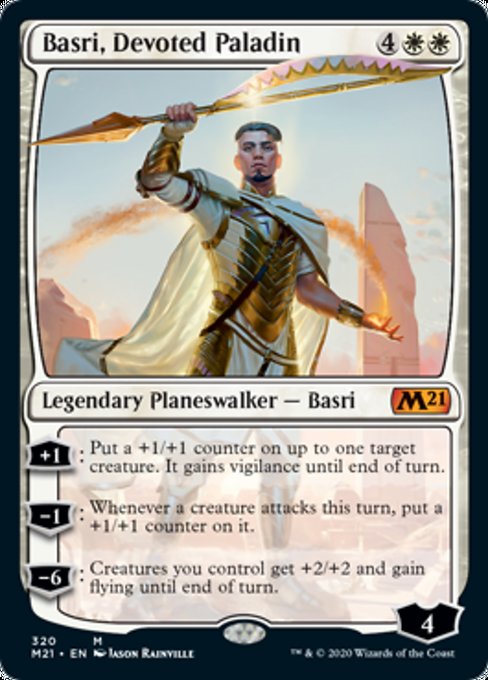 Basri, Devoted Paladin [Core Set 2021] | Empire Gaming NC