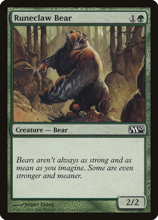 Runeclaw Bear [Magic 2010] | Empire Gaming NC