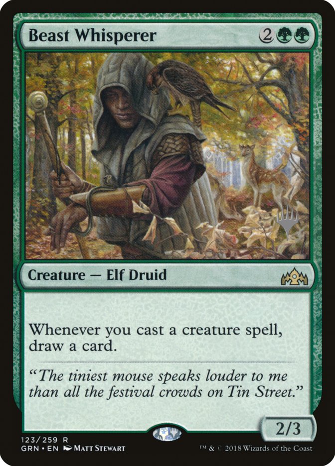 Beast Whisperer [Guilds of Ravnica Promos] | Empire Gaming NC