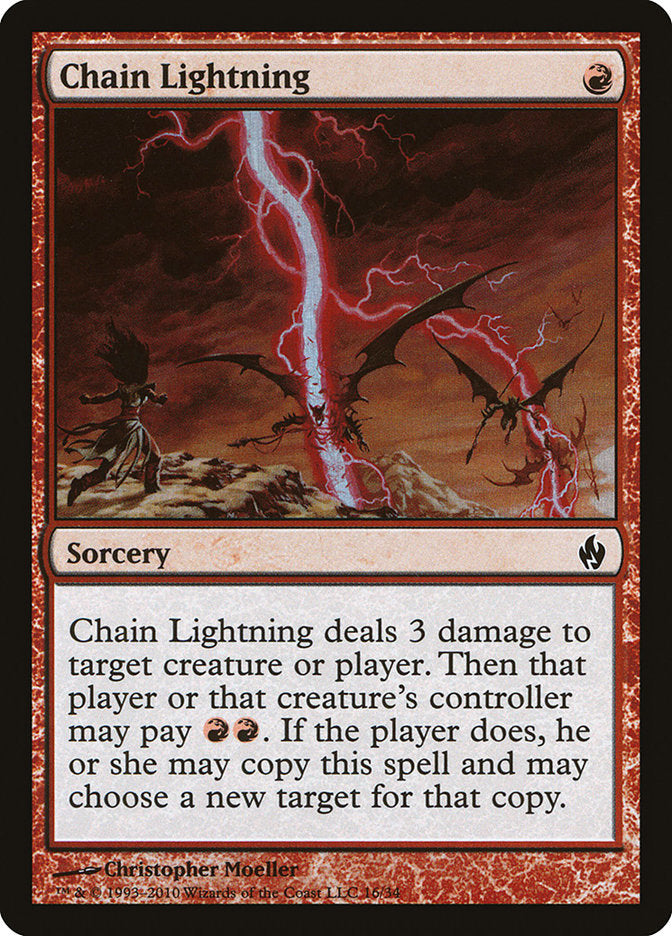 Chain Lightning [Premium Deck Series: Fire and Lightning] | Empire Gaming NC