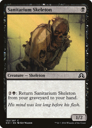 Sanitarium Skeleton [Shadows over Innistrad] | Empire Gaming NC