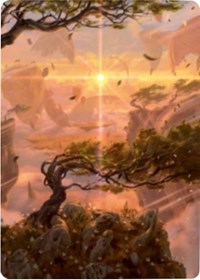 Windswept Heath Art Card [Zendikar Rising Art Series] | Empire Gaming NC