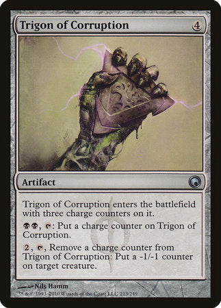 Trigon of Corruption [Scars of Mirrodin] | Empire Gaming NC