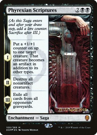 Phyrexian Scriptures [Dominaria Promos] | Empire Gaming NC
