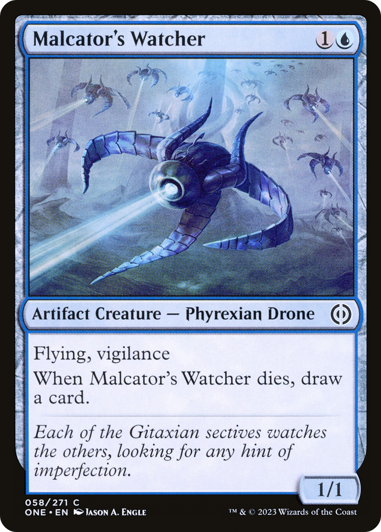 Malcator's Watcher [Phyrexia: All Will Be One] | Empire Gaming NC