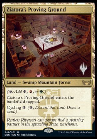 Ziatora's Proving Ground (Promo Pack) [Streets of New Capenna Promos] | Empire Gaming NC