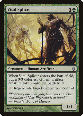 Vital Splicer [New Phyrexia] | Empire Gaming NC