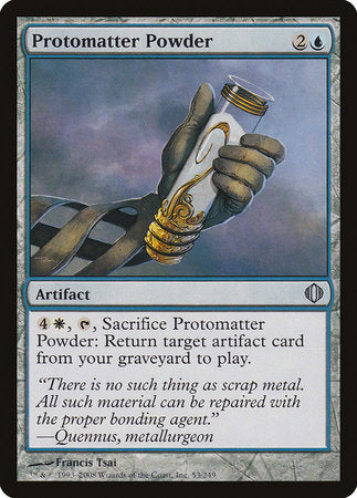 Protomatter Powder [Shards of Alara] | Empire Gaming NC