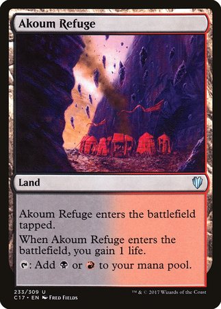 Akoum Refuge [Commander 2017] | Empire Gaming NC